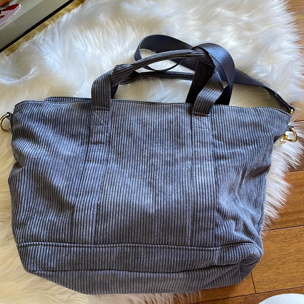 Stoney Clover Lane Corduroy Mini Tote Bag with strap